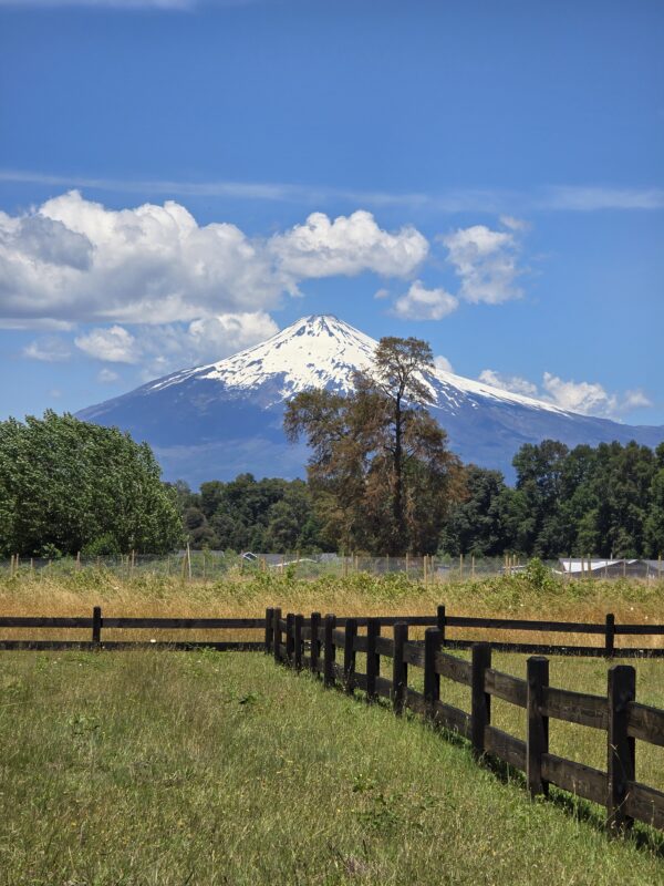 refugio el volcán villarrica