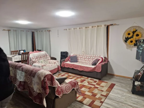 amplia casa en parcela sector la moto villarrica